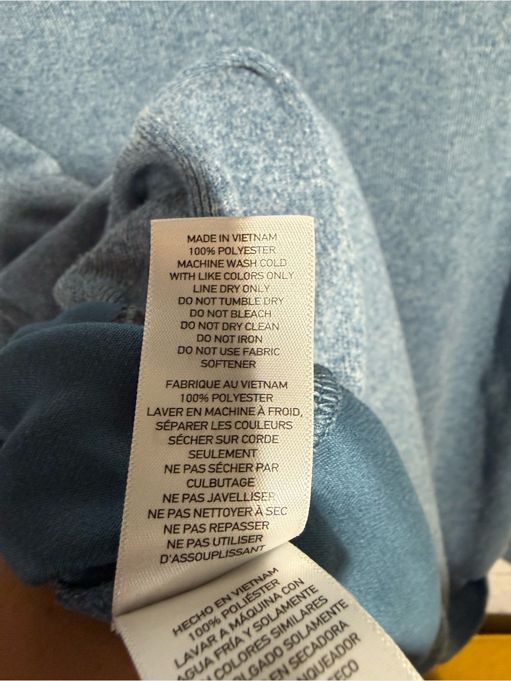 Men's Rhone Commuter Blue Quarter-Zip Knit Sweater, Size XXL - Picture 8 of 12